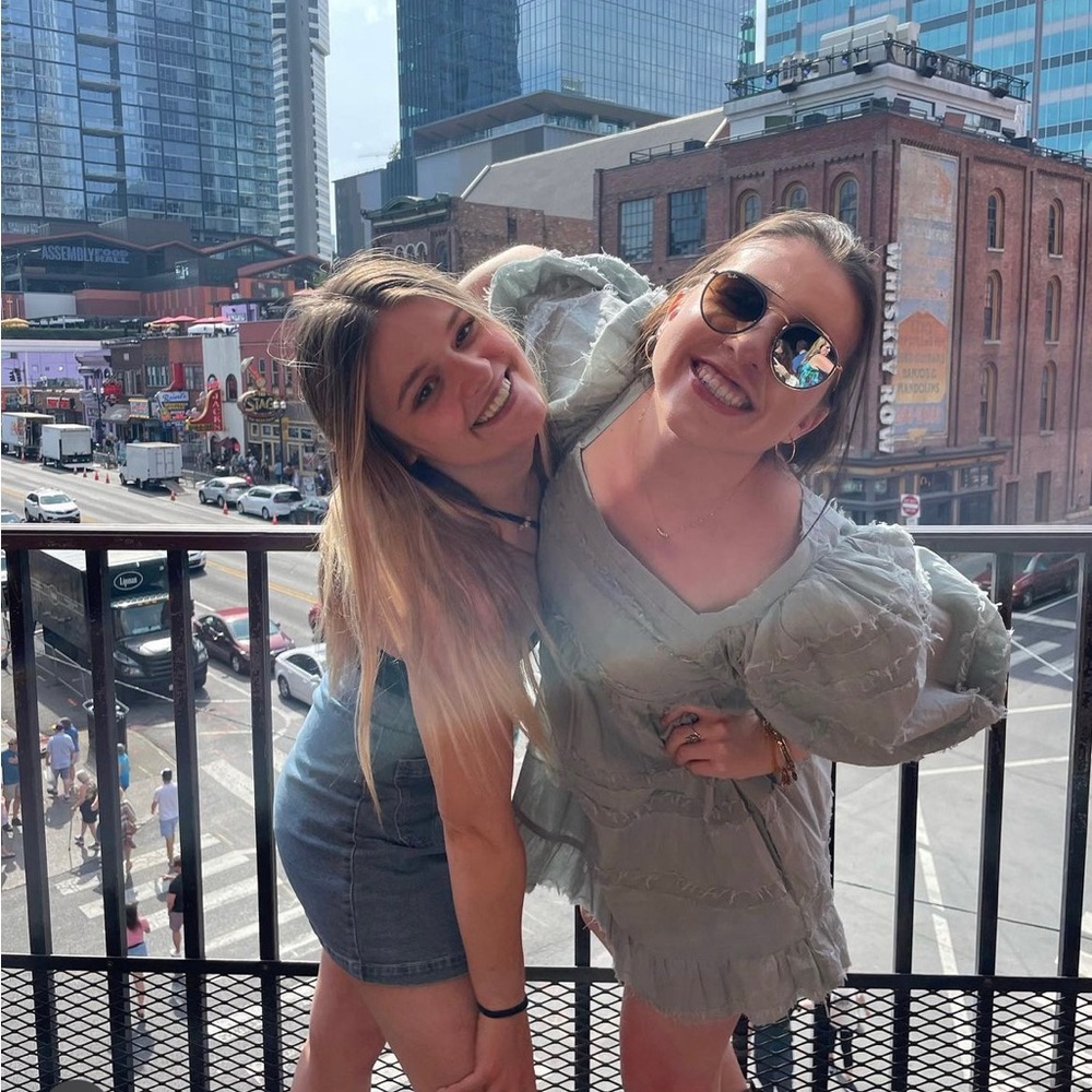 Baby doll mini dress